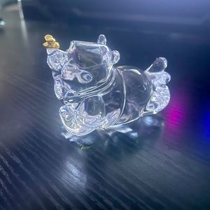 Lenox Disney Winnie the Pooh Bear Crystal Figurine